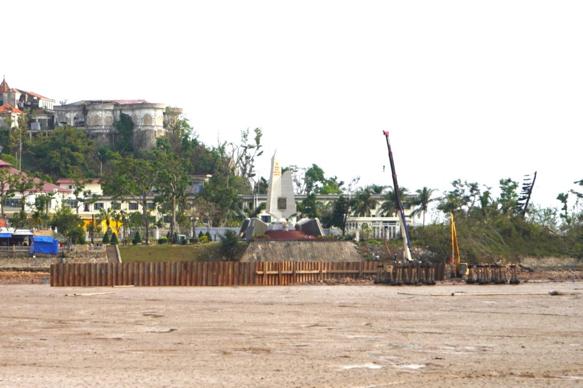 Du an tu bo, ton tao di tich ben K15 dang duoc trien khai. Ảnh: Bang Tam