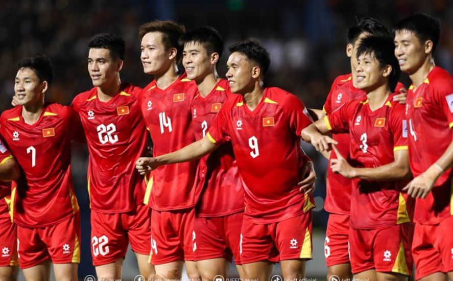 The Vietnamese team aims to participate in the 2034 World Cup. Photo: Thanh Vu