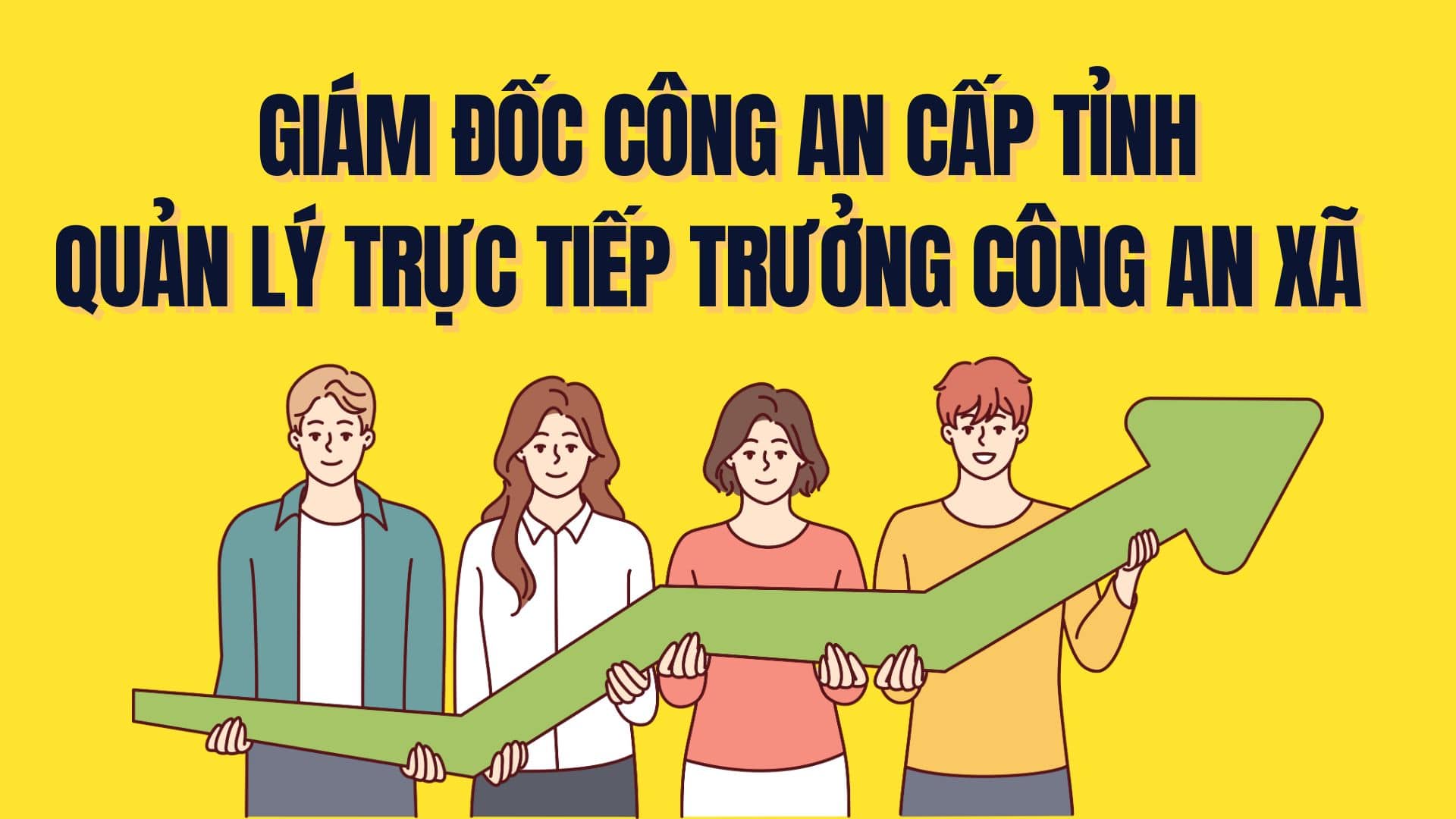 The Commune Police Chief is under the direct management of the Provincial Police Director from July 1, 2025. Graphics: Tra My