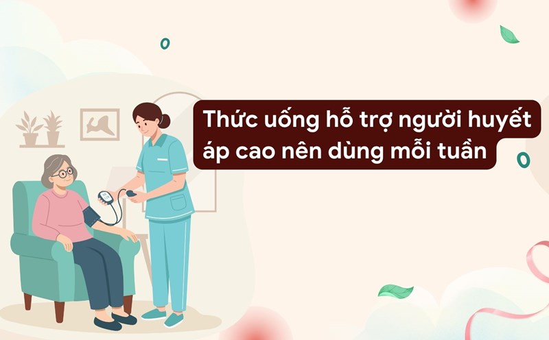 Drinking 2-3 glasses of nut milk per week helps stabilize blood pressure. Graphic photo: Nguyen Ly