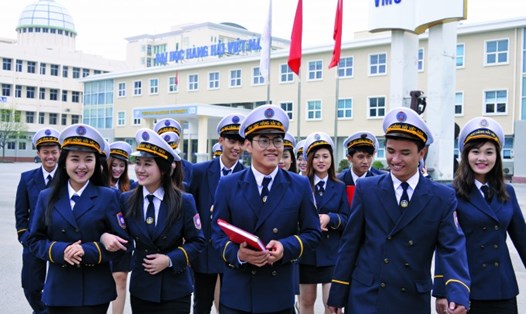 Vietnam Maritime University uses the transcript review method. Photo: School