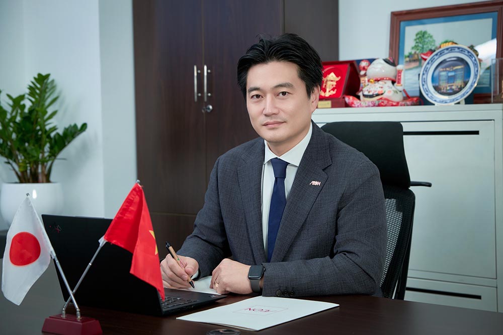 Mr. Tezuka Daisuke - Member of the Group's Executive Board, Chief Representative of AEON Group in Vietnam and General Director of AEON Vietnam. Photo: AEON