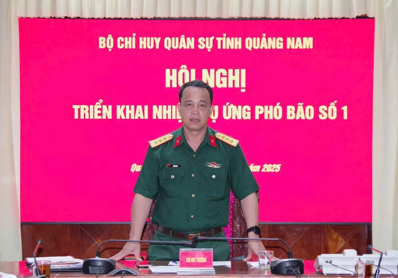 Tran Huu Ich大佐 - ダナン軍司令官の司令官は、事前にランクに昇進しました。写真：タン・タン.