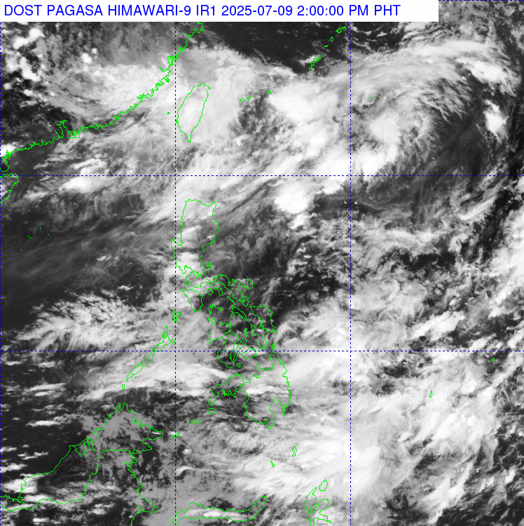 El huracan Danas barrio el continente en la region oriental de China, causando tormentas electricas generalizadas. Foto: Pagasa