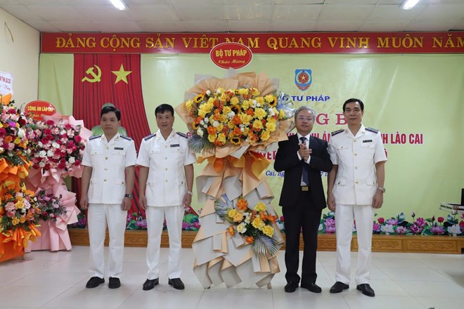 Ông Trần Văn Tường làm Trưởng Thi hành án dân sự tỉnh Lào Cai