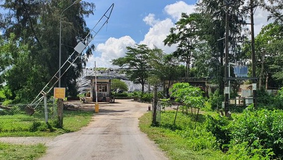 Duong vao bai rac tap trung ap Tan Tao, xa Vinh Loi, tinh Ca Mau. Anh: Nhat Ho