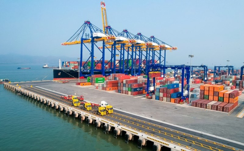 hateco Hai Phong International Container Port was inaugurated in April 2025. Photo: thanhphohaiphong.gov.vn