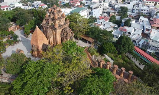 Di tích Tháp Bà Ponagar ở Khánh Hòa là một trong 5 di tích được Chính phủ công nhận là di tích quốc gia đặc biệt. Ảnh: Bình Quý