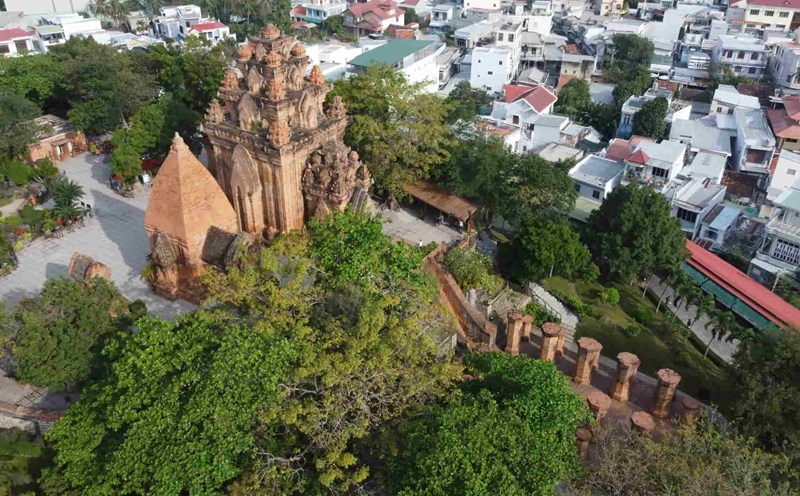 The Ponagar Tower relic in Khanh Hoa is one of five relics recognized by the Government as a special national monument. Photo: Binh Quy