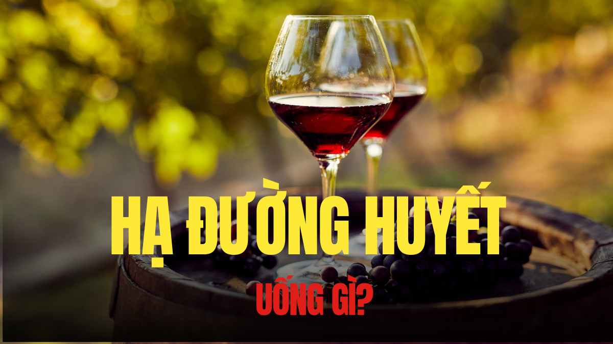 Red wine can indirectly support the control of hypoglycemia if used in moderation, thanks to the compound resveratrol and its properties of not increasing blood sugar. Graphics: Tra My