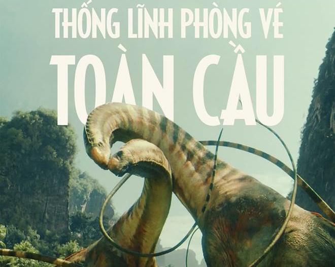 The blockbuster movie about Dinosaurs tops the box office. Photo: CJ CGV