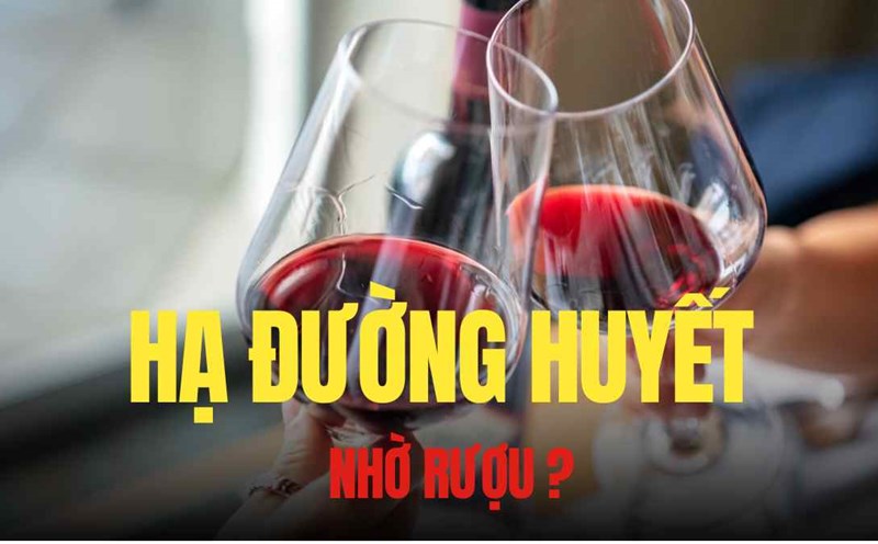 Red wine, if used in moderation, can indirectly help control hypoglycemia. Graphics: Tra My