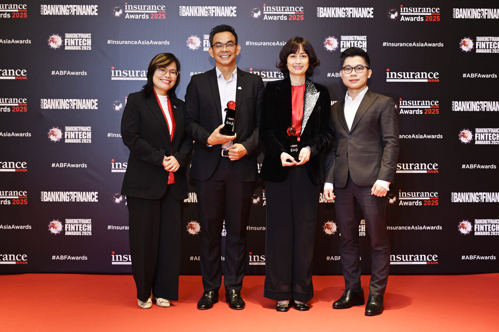 Representative of Generali Vietnam at the Insurance Asia Awards 2025. Photo: Provided by the enterprise