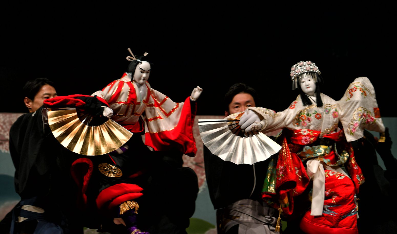 Bunraku la di san van hoa dac sac cua Nhat ban ra doi tu dau the ky thu 17. Anh: Viet Van