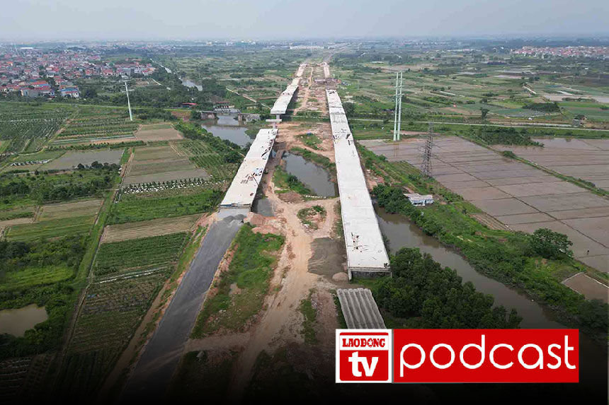 Morning news: Railway overpass on Hanoi Ring Road 4 takes shape