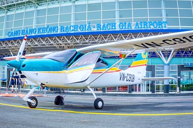 Ra 업그레이드 투자 락자 공항 확장. 사진: VGP