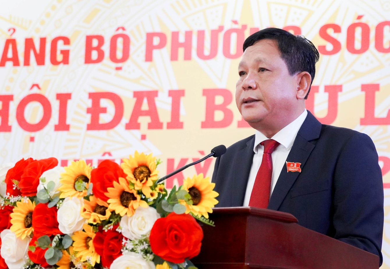 Duong Sa Kha 씨는 Can Tho시 Soc Trang 구 당위원회 서기로 임명되었습니다. 사진: Phuong Anh