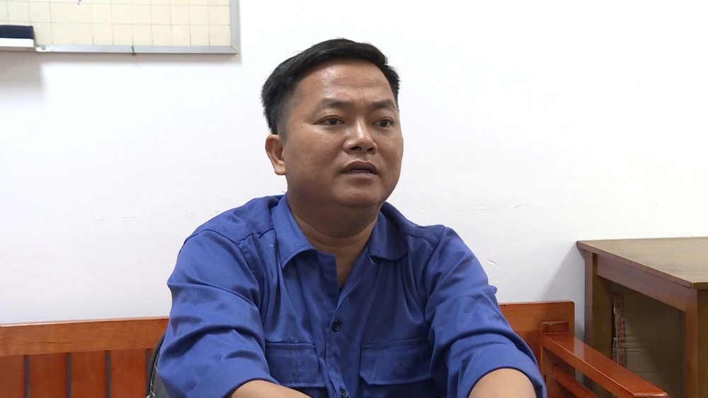 Bị can Trần Văn Tuấn. Ảnh: Công an