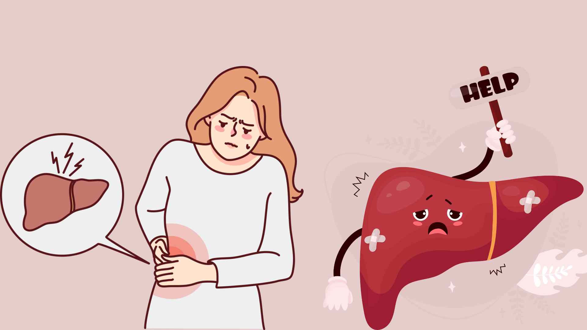 The liver needs to be detoxified to avoid damage. Graphic photo: Huong Giang