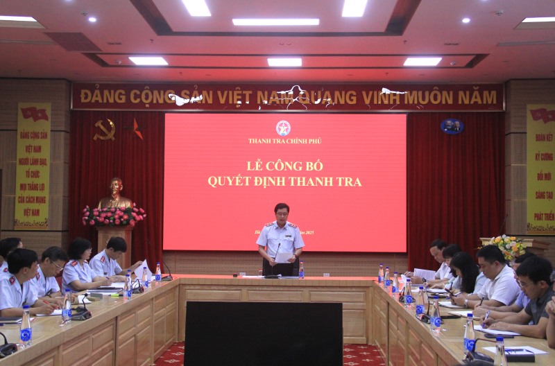 The Inspectorate simultaneously inspected hundreds of projects and works with difficulties, problems, risks of loss and waste. Photo: Government Inspectorate