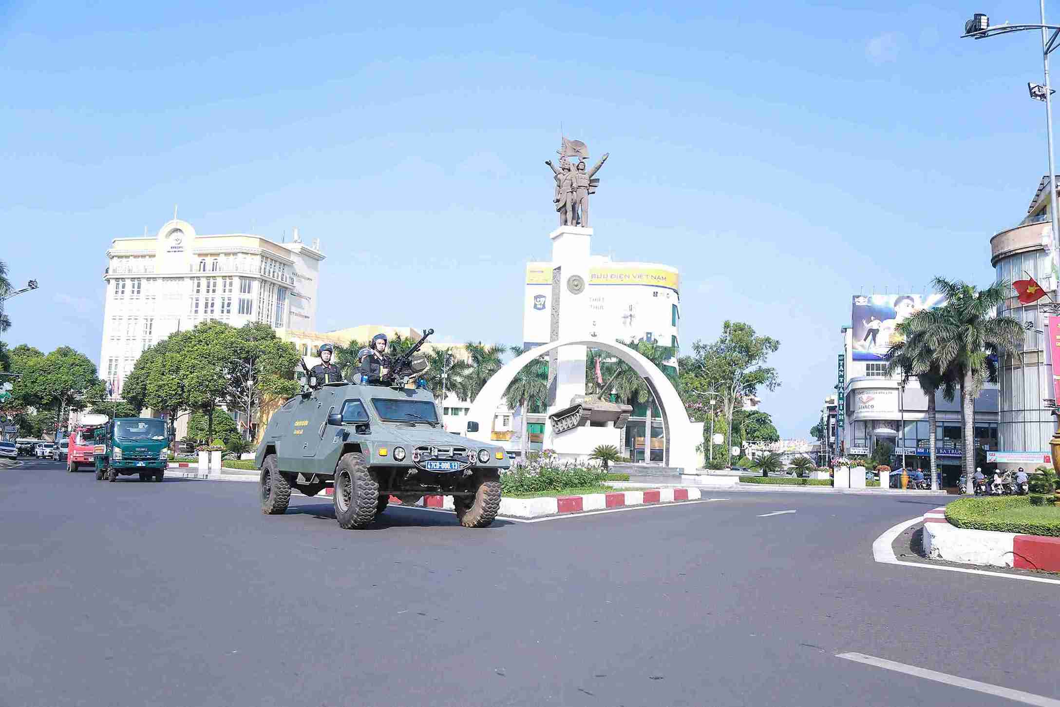 Công an tỉnh Đắk Lắk mở đợt cao điểm tấn công, trấn áp tội phạm, bảo đảm an ninh trật tự. Ảnh: Công an Đắk Lắk