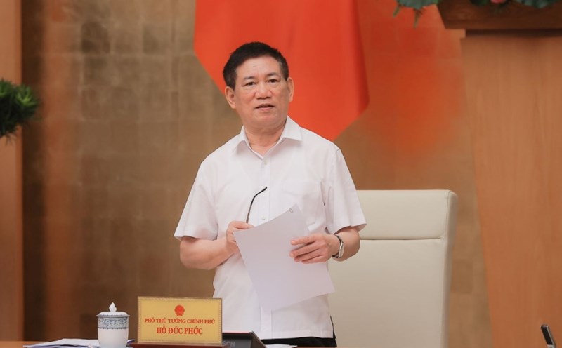 Deputy Prime Minister Ho Duc Phoc said that he is restructuring SCB Bank. Photo: VGP
