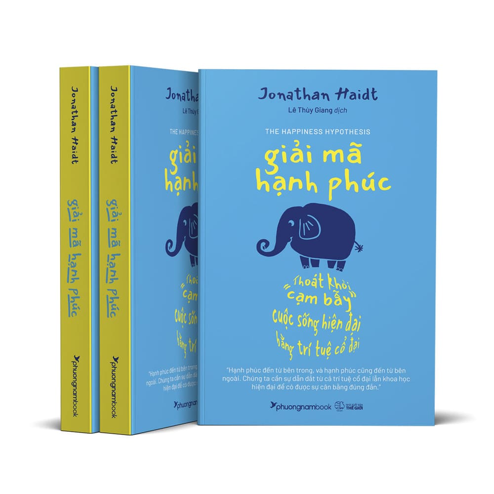 Phuong Nam Bookと世界出版社が共同で出版した「幸福の探求」本。写真:出版社