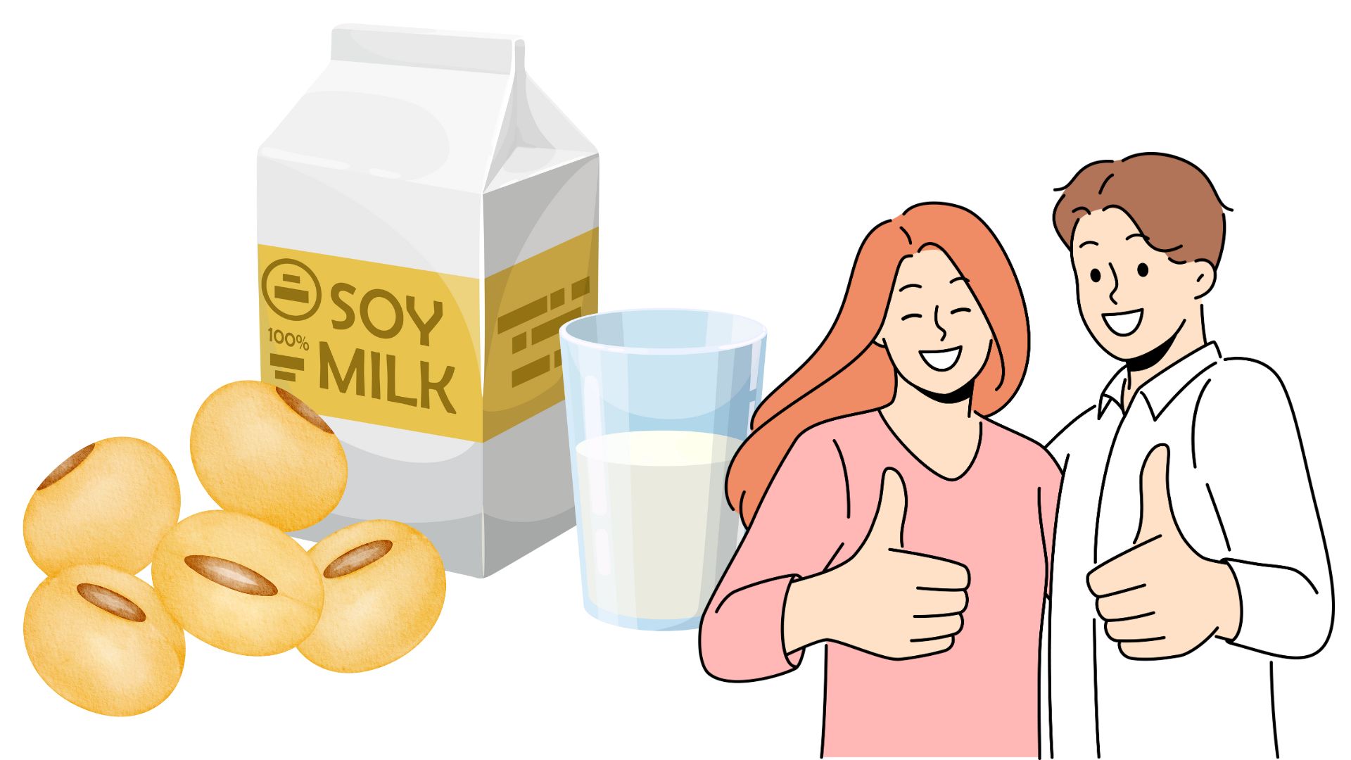 Soy milk is good for health. Graphics: Thanh Thanh