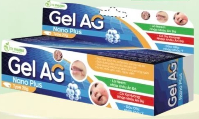 Suspend the nationwide circulation of Gel AG Nano TP Plus product due to violations of microbiological quality. Photo: Ha Le