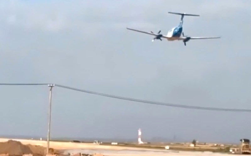 The first two flights to check and evaluate flight methods have performed smoothly at the Long Thanh airport project, Dong Nai province. Photo: HAC