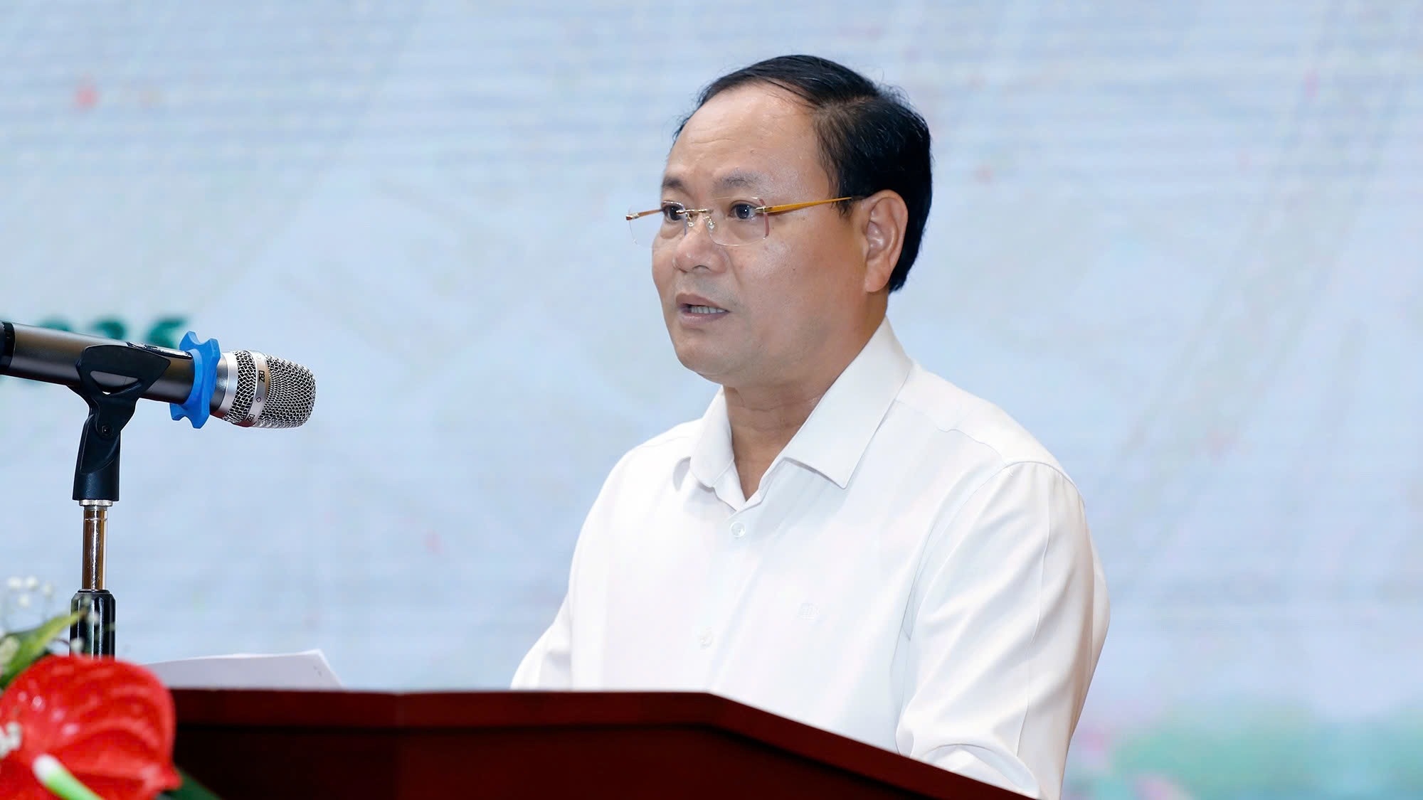 Thu truong Bo Nong nghiep va Moi truong Le Minh Ngan. Anh: Khuong Trung