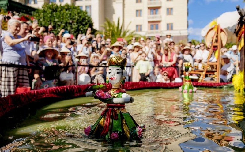 The 2025 Vietnam Cultural Festival introduces many special performances to Russian tourists. Photo: Organizing Committee