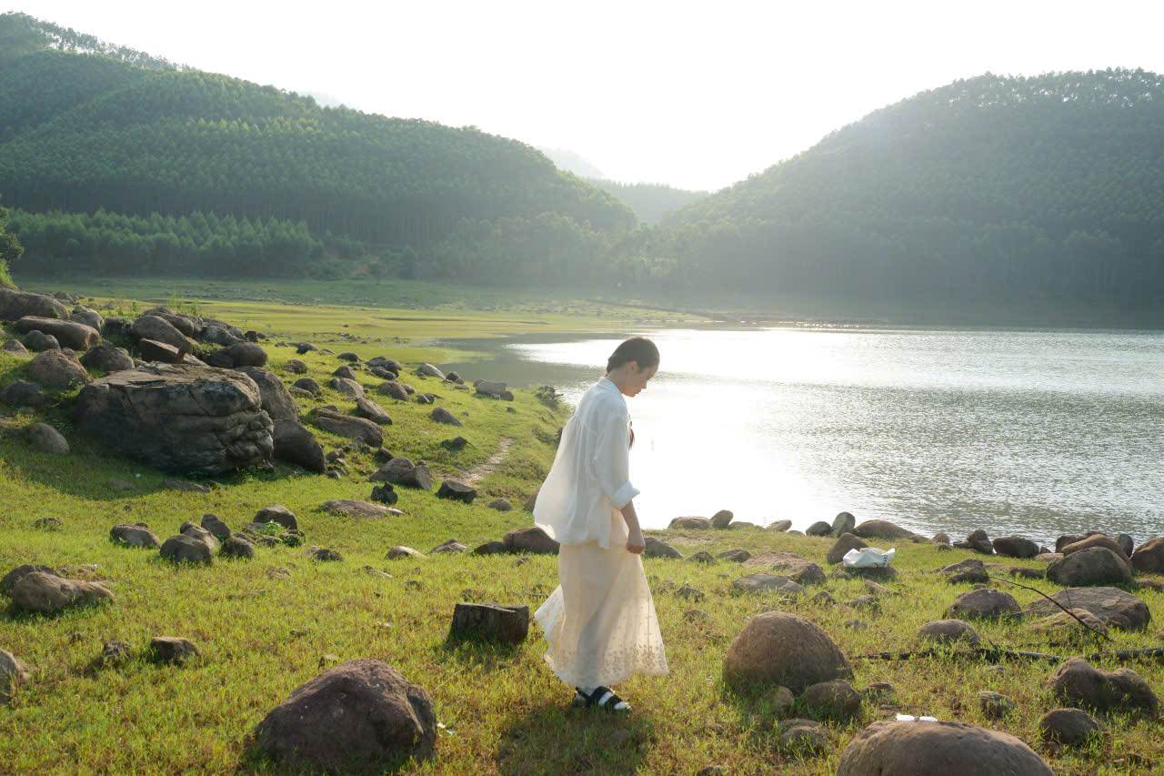 Suoi Mo la diem “song ao” duoc nhieu ban tre yeu thich. Anh: Dinh Kieu Trang