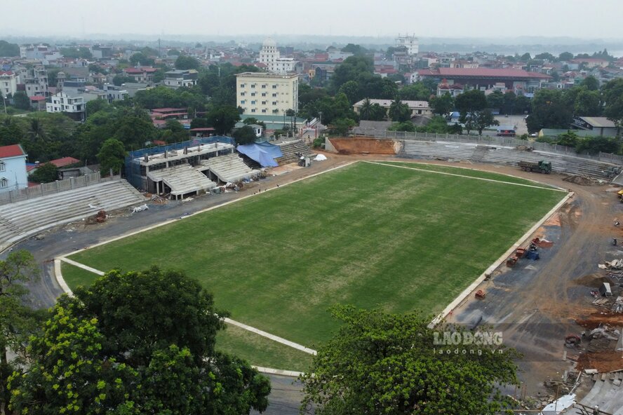 A project to renovate and upgrade the stadium in the old Phu Tho town. Illustrative photo: To Cong