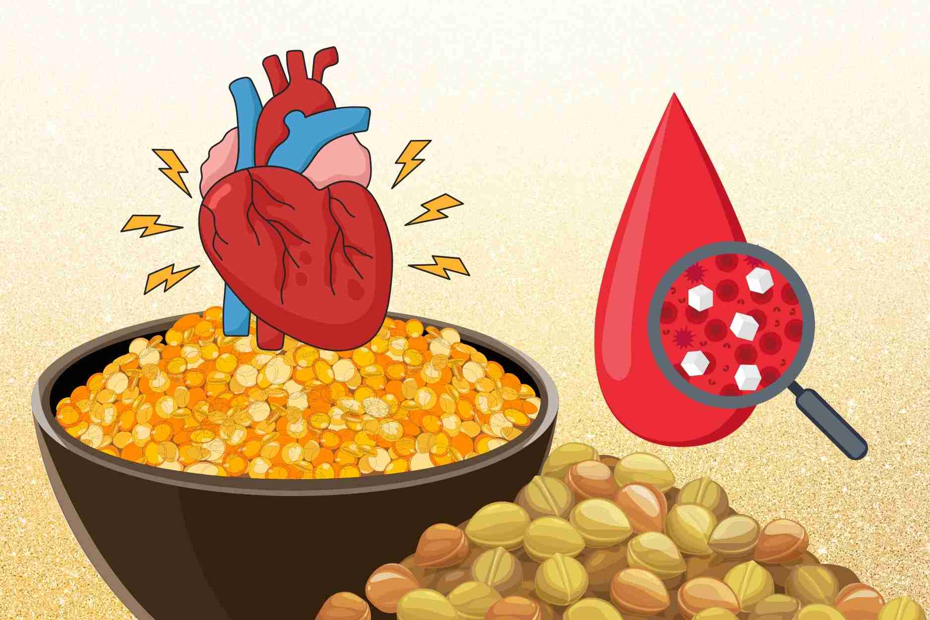 栄養価の高い豆は、血糖値を安定させ、体重を減らし、心血管を保護するのに役立ちます。