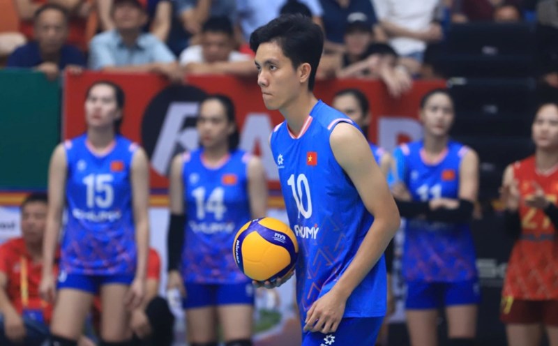 The Vietnam women's volleyball team will meet the Philippines at the 2025 SEA V.League. Photo: VFV