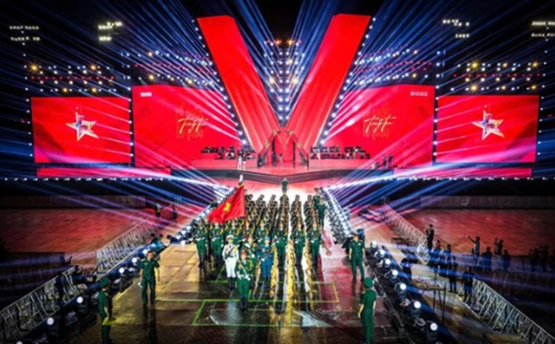 Rehearsal stage of the program "Fatherland in the heart". Photo: Provided by the program's organizers