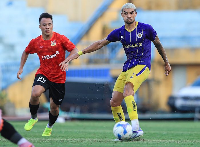 Hendrio la nhan to dang cho doi cua Ha Noi FC. Anh: HNFC