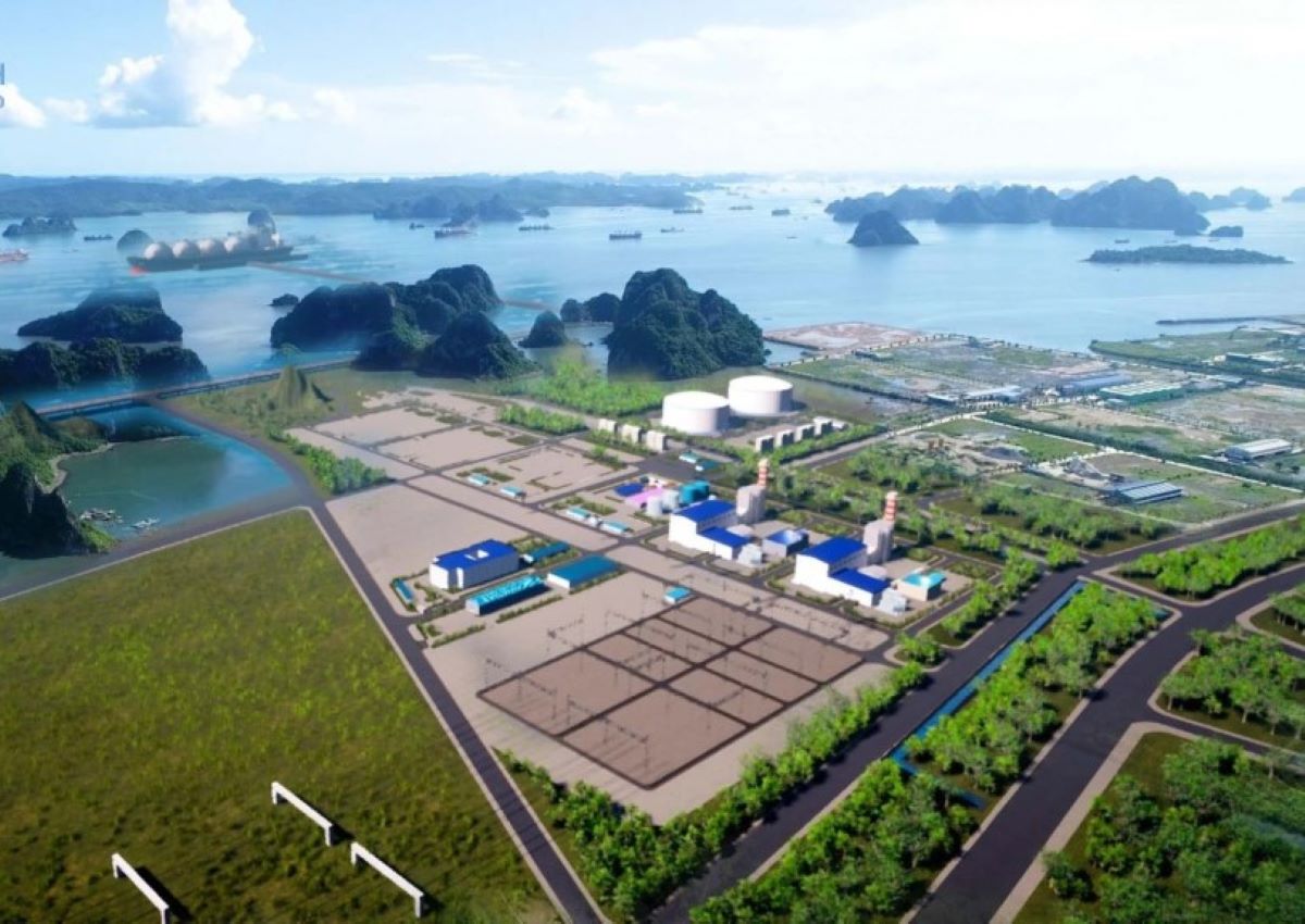 Quang Ninh LNGガス発電所プロジェクトの概略.