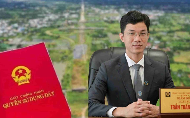 Minimum area to be granted a red book when dividing the plot in 2025. Graphics: Thach Lam