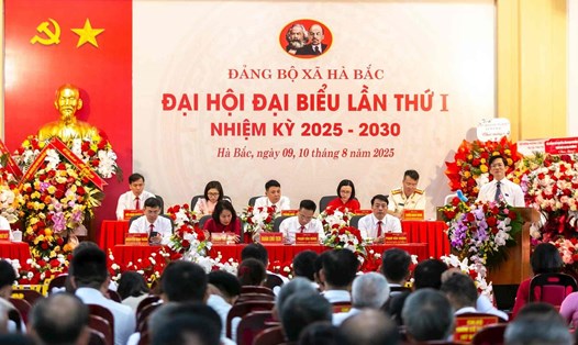 Đảng bộ xã Hà Bắc, TP Hải Phòng đề ra 26 chỉ tiêu, 3 khâu đột phá nhiệm kỳ 2025 – 2030. Ảnh: Hải Minh