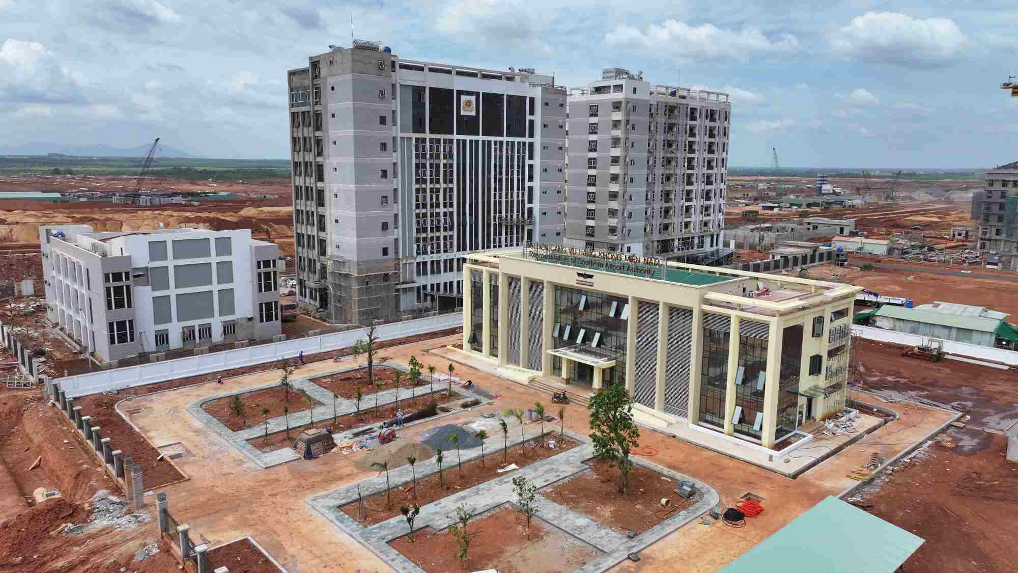 Component project 1 of Long Thanh airport has many projects underway. Photo: Ha Anh Chien