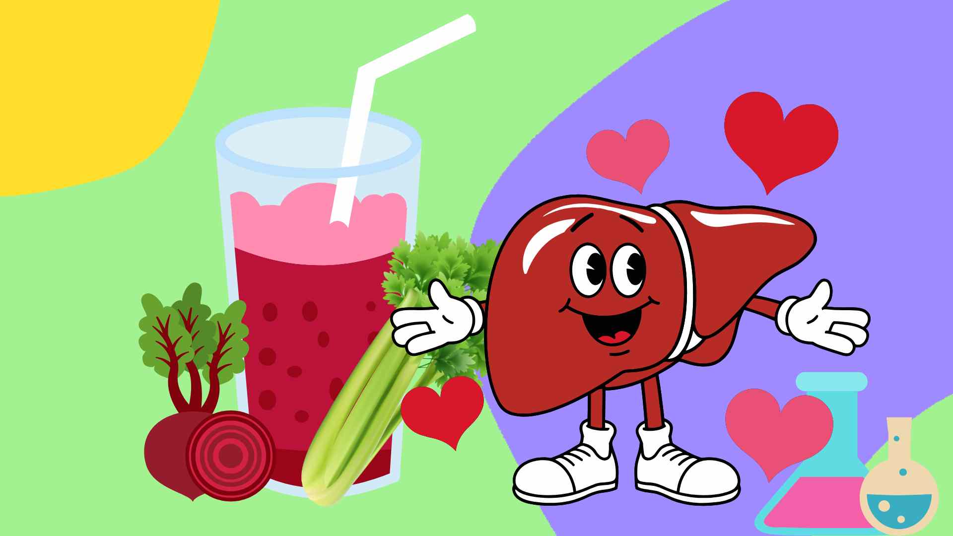 Cleanse the liver of venom by using celery juice. Graphic photo: Hoang Loc