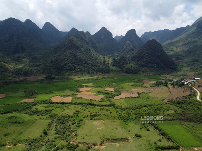 Du an khai thac mo quang Bauxite Tap Na rong hon 400ha sap hinh thanh tai Cao Bang. Anh: Tan Van 
