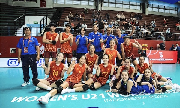 U21ベトナム女子バレーボール代表がU21アルゼンチン代表に1-3で敗北。写真:FIVB