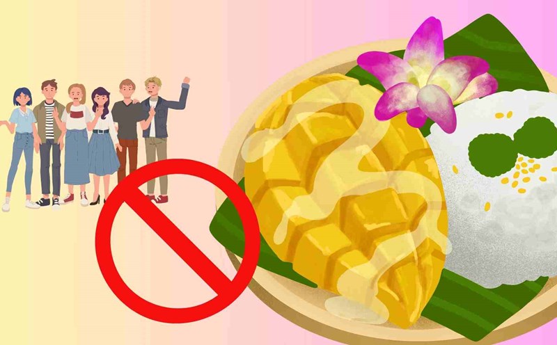Who should avoid eating sticky rice in the morning? Graphics: Huyen Trang