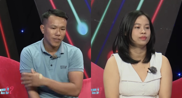 The couple on the show "You want to date". Photo: MCV.