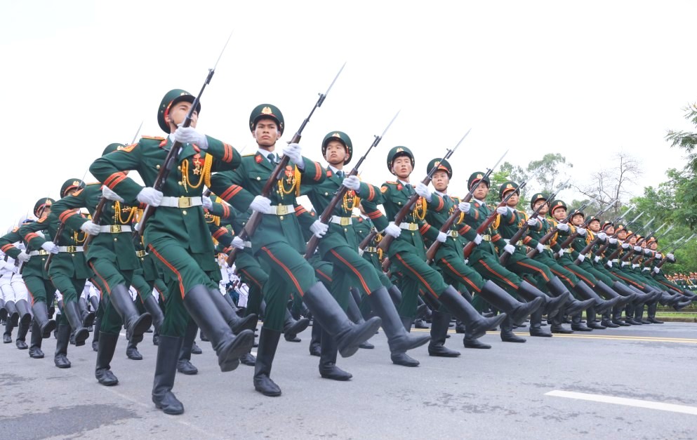 According to the Ministry of National Defense, the assignment of military students must be based on training majors and many other factors. Photo: Hai Nguyen