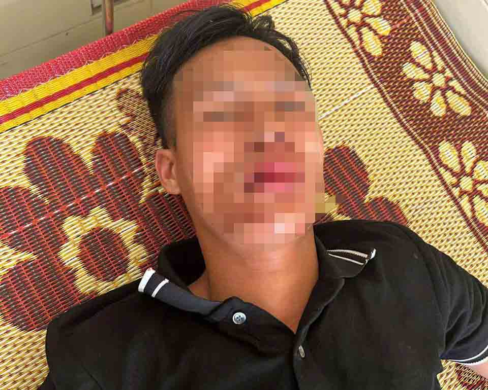 T 씨는 폭행을 당해 입원해야 했습니다. 사진: 득 뚜언.