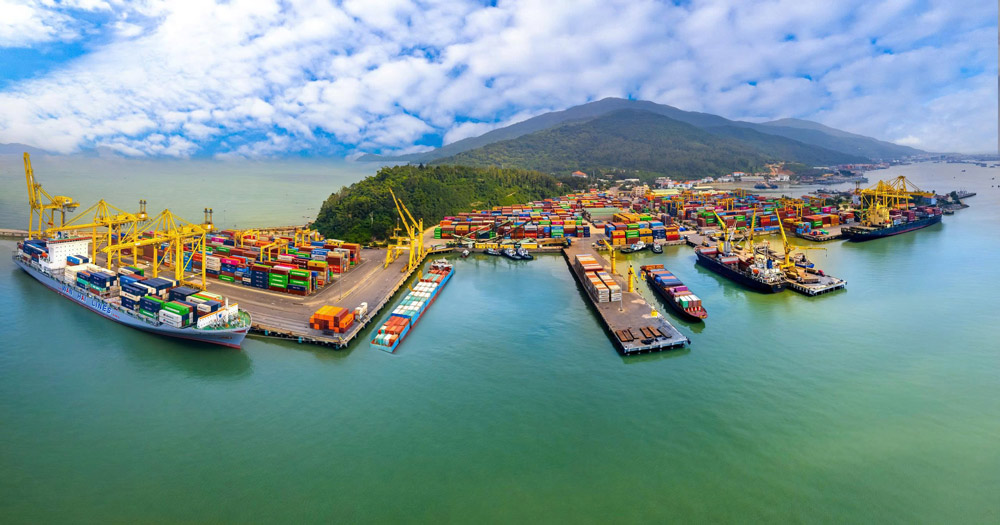 다낭항 전경. 사진: 다낭항